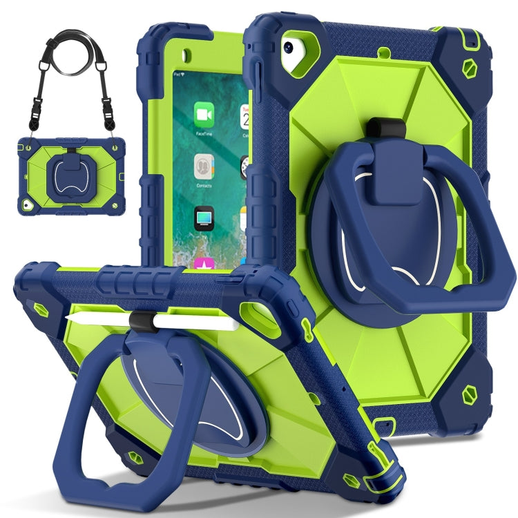 Contrast Color Robot Silicone Hybrid PC Tablet Case