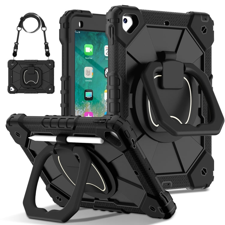 Contrast Color Robot Silicone Hybrid PC Tablet Case