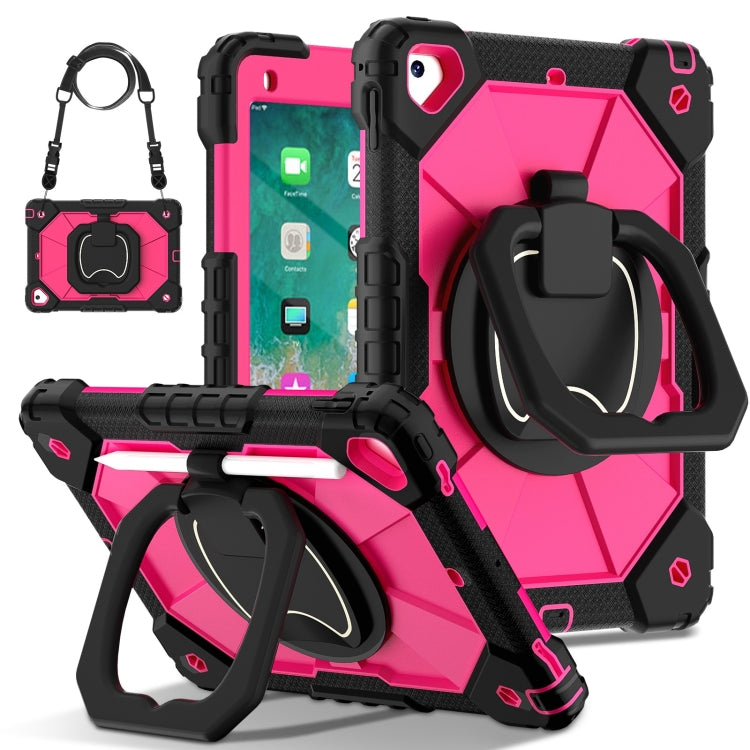 Contrast Color Robot Silicone Hybrid PC Tablet Case