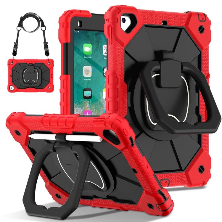 Contrast Color Robot Silicone Hybrid PC Tablet Case