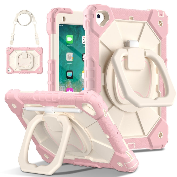 Contrast Color Robot Silicone Hybrid PC Tablet Case