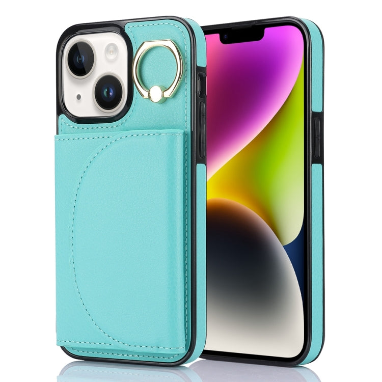 Ring Holder Card Bag Skin Feel Phone Case