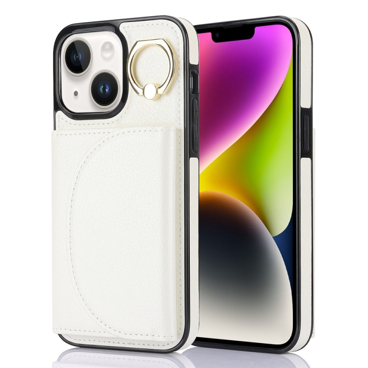 Ring Holder Card Bag Skin Feel Phone Case