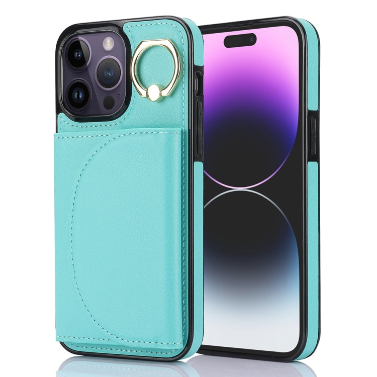 Ring Holder Card Bag Skin Feel Phone Case