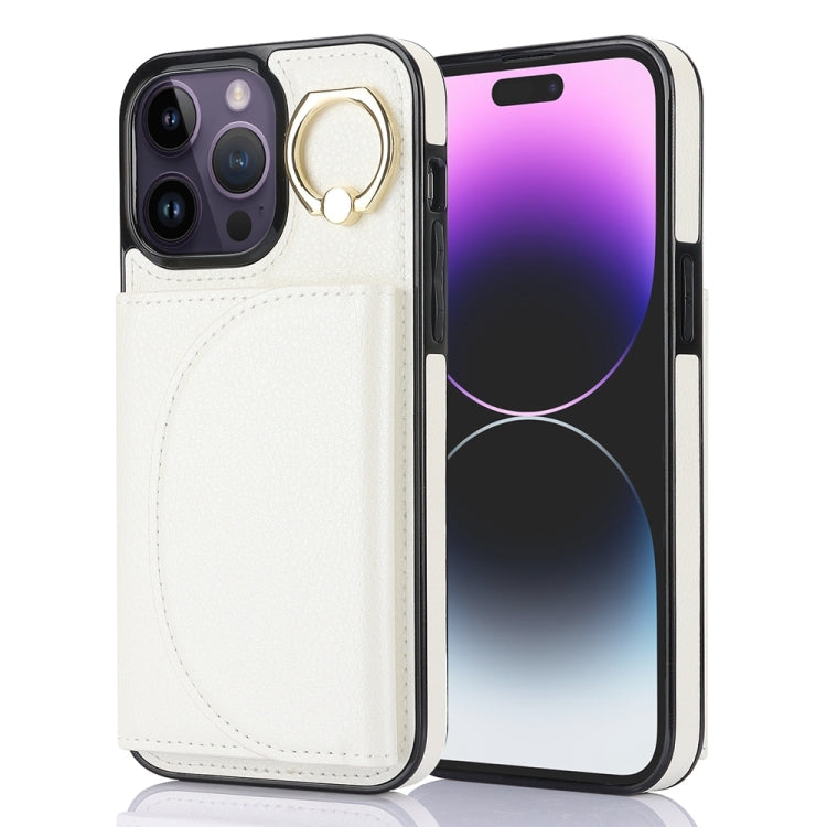 Ring Holder Card Bag Skin Feel Phone Case