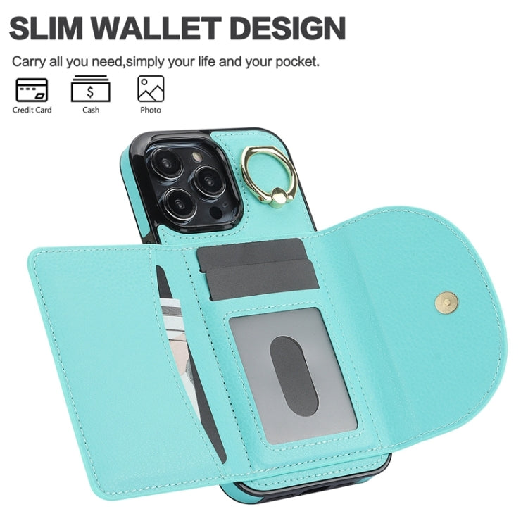YM007 Ring Holder Card Bag Skin Feel Phone Case, For iPhone 13 Pro, For iPhone 13, For iPhone 12 / 12 Pro, For iPhone 12 Pro Max, For iPhone 11 Pro Max