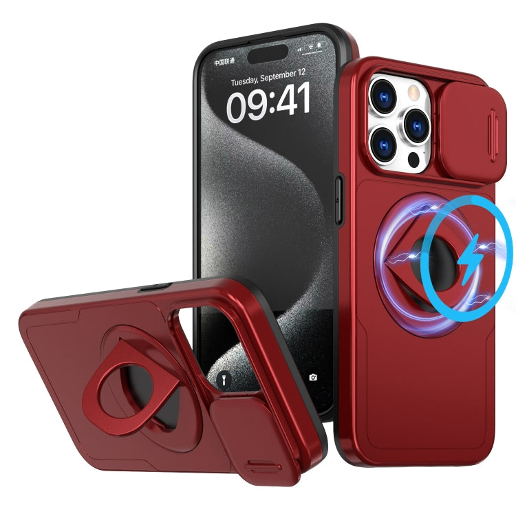 Camshield MagSafe Ring Holder Armor Phone Case, For iPhone 15 Pro Max, For iPhone 15 Pro, For iPhone 15 Plus, For iPhone 15