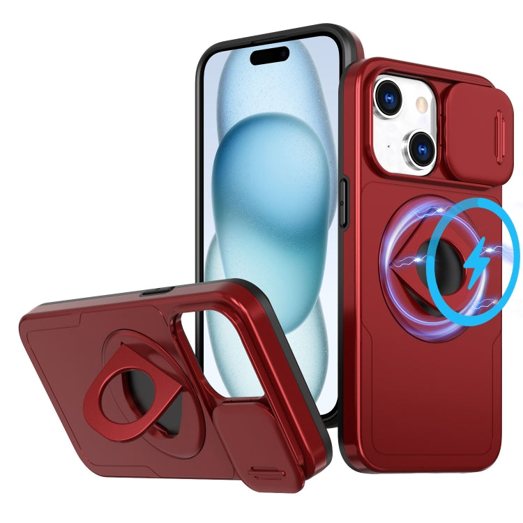 Camshield MagSafe Ring Holder Armor Phone Case, For iPhone 15 Pro Max, For iPhone 15 Pro, For iPhone 15 Plus, For iPhone 15
