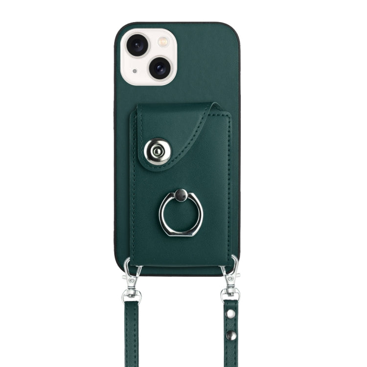 Organ Card Bag Ring Holder Phone Case with Long Lanyard