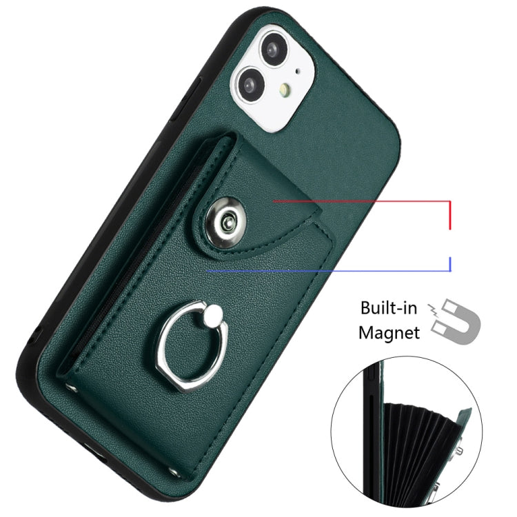 Organ Card Bag Ring Holder Phone Case with Long Lanyard, For iPhone 12 mini, For iPhone 11 Pro Max, For iPhone 11, For iPhone 11 Pro