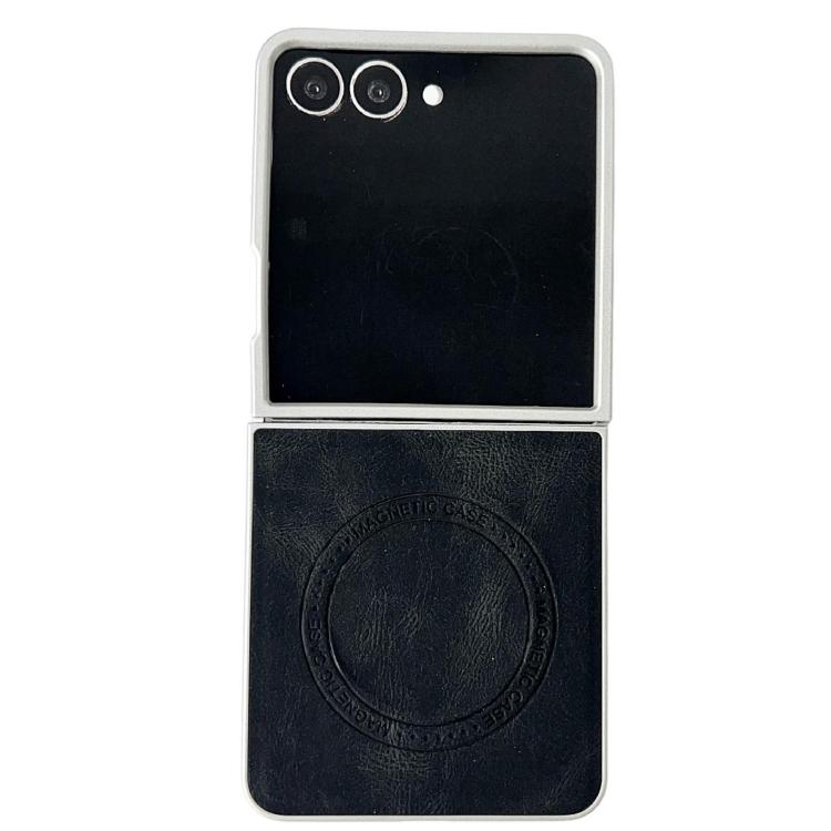Skin Feel Leather Texture MagSafe Pearlescent Paint Shockproof Phone Case