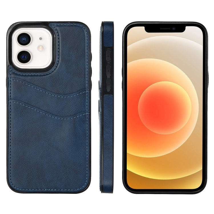 Litchi Leather Skin Card Slots Phone Case, For iPhone 12, For iPhone 12 Pro Max, For iPhone 12 Pro, For iPhone 11 Pro Max