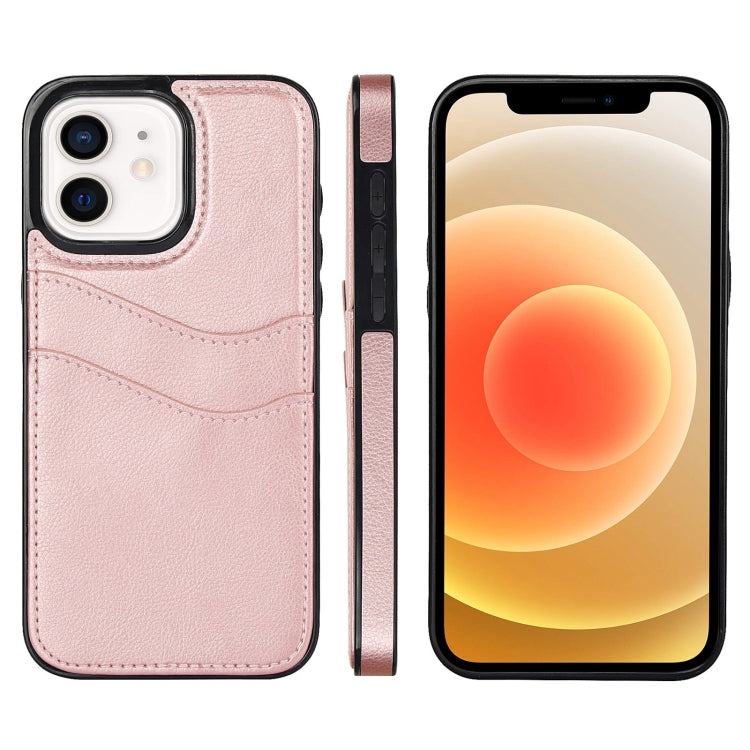 Litchi Leather Skin Card Slots Phone Case, For iPhone 12, For iPhone 12 Pro Max, For iPhone 12 Pro, For iPhone 11 Pro Max