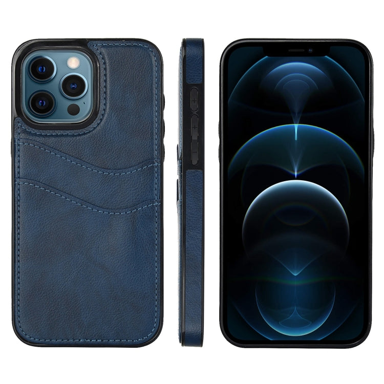 Litchi Leather Skin Card Slots Phone Case, For iPhone 12, For iPhone 12 Pro Max, For iPhone 12 Pro, For iPhone 11 Pro Max