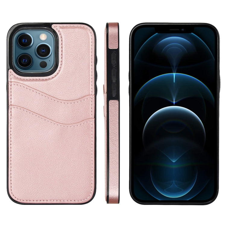 Litchi Leather Skin Card Slots Phone Case, For iPhone 12, For iPhone 12 Pro Max, For iPhone 12 Pro, For iPhone 11 Pro Max