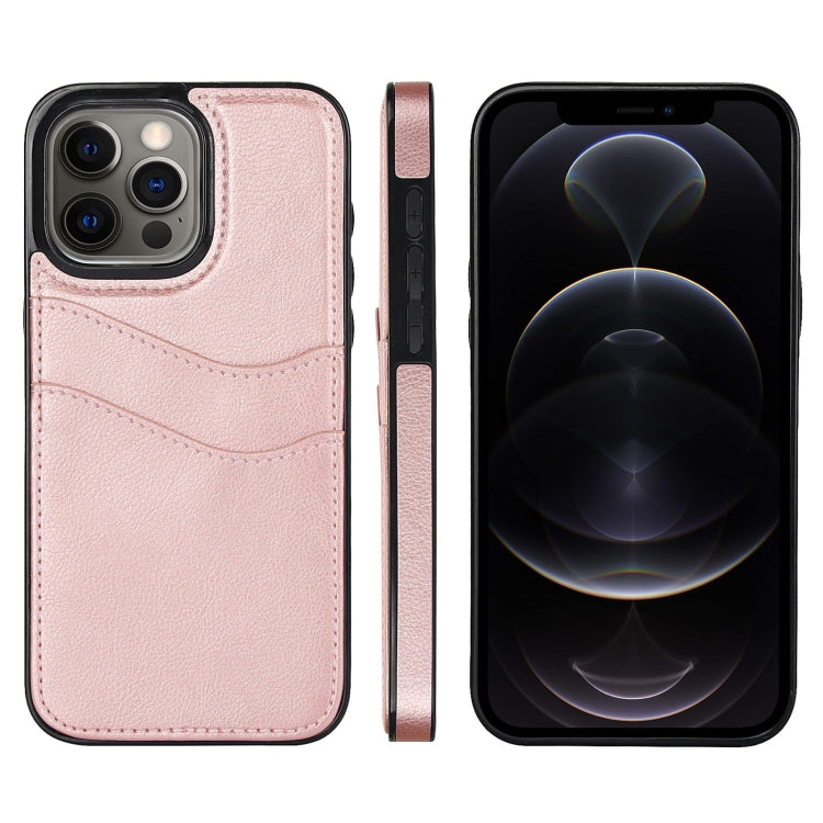 Litchi Leather Skin Card Slots Phone Case, For iPhone 12, For iPhone 12 Pro Max, For iPhone 12 Pro, For iPhone 11 Pro Max