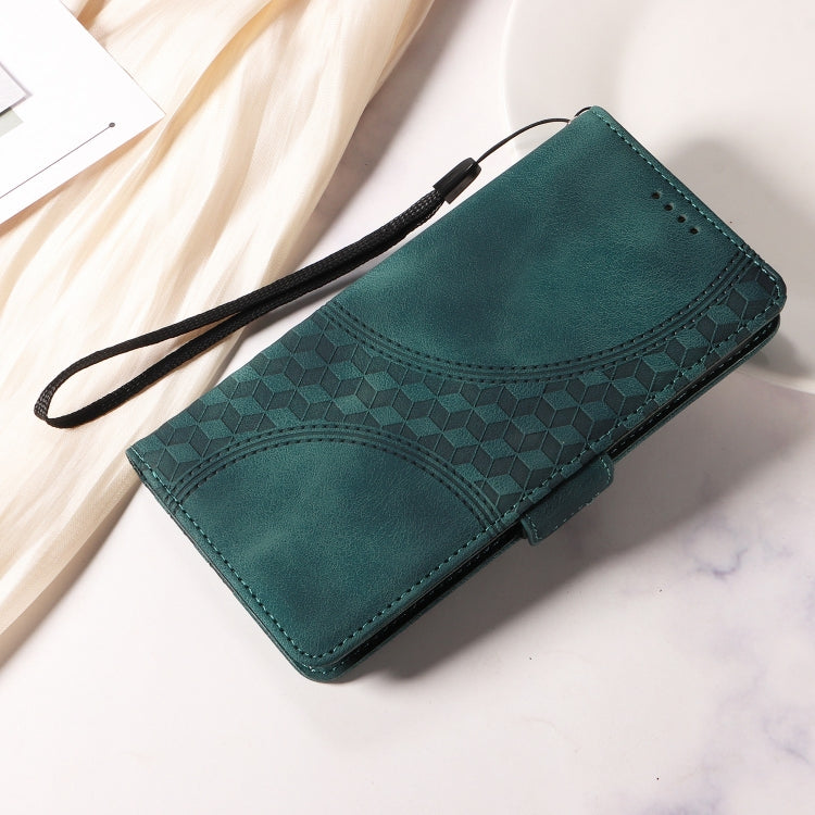 Embossed Rhombus Starry Leather Phone Case, For iPhone 16, For iPhone 15 Pro Max, For iPhone 15 Pro, For iPhone 15 Plus