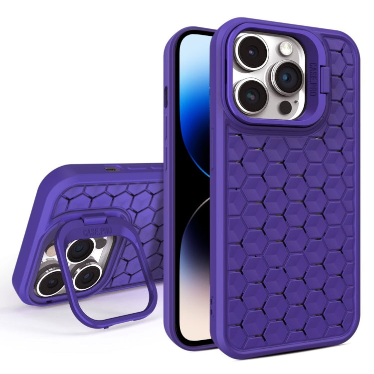 Honeycomb Radiating Lens Holder Magsafe Phone Case, For iPhone 14 Plus, For iPhone 14, For iPhone 14 Pro, For iPhone 14 Pro Max