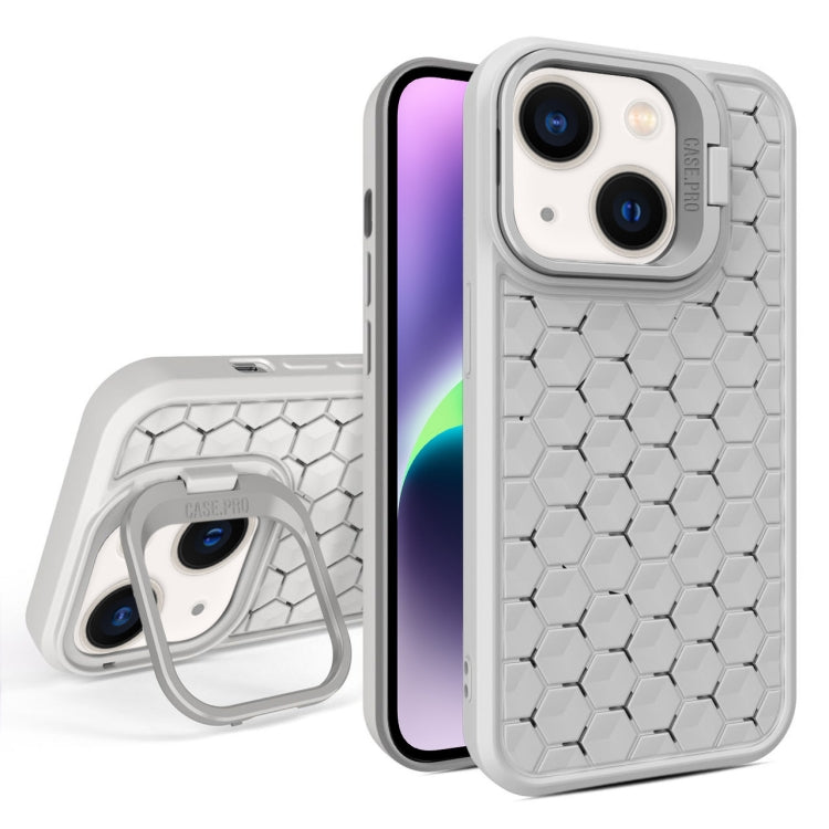 Honeycomb Radiating Lens Holder Magsafe Phone Case, For iPhone 14 Plus, For iPhone 14, For iPhone 14 Pro, For iPhone 14 Pro Max