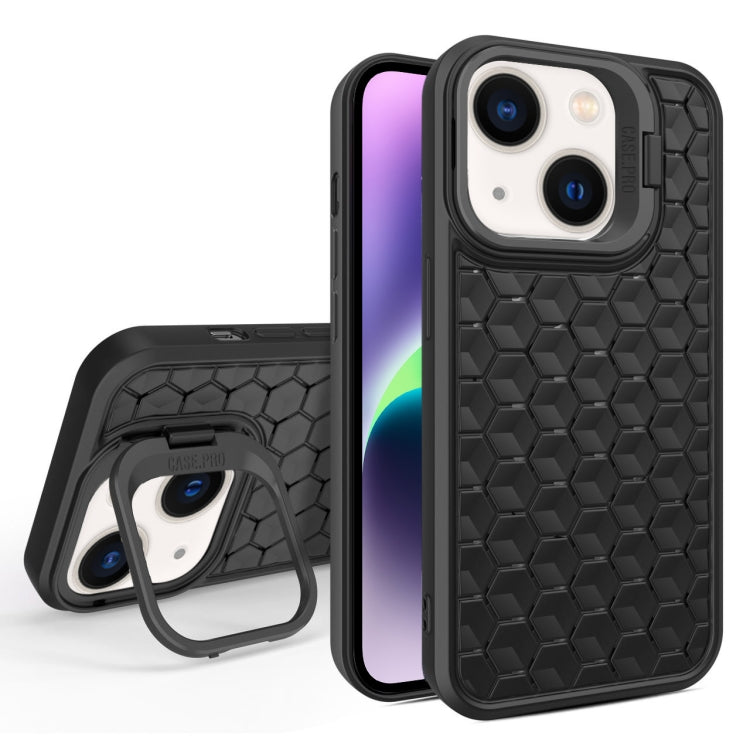 Honeycomb Radiating Lens Holder Magsafe Phone Case, For iPhone 14 Plus, For iPhone 14, For iPhone 14 Pro, For iPhone 14 Pro Max