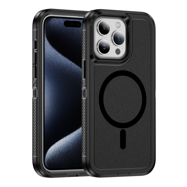 Guard Magsafe Magnetic Ring Matte Phone Case, For iPhone 15 Pro Max, For iPhone 15 Pro, For iPhone 15 Plus / 14 Plus, For iPhone 15