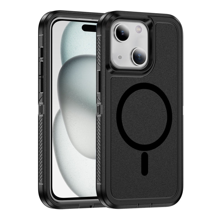 Guard Magsafe Magnetic Ring Matte Phone Case, For iPhone 15 Pro Max, For iPhone 15 Pro, For iPhone 15 Plus / 14 Plus, For iPhone 15