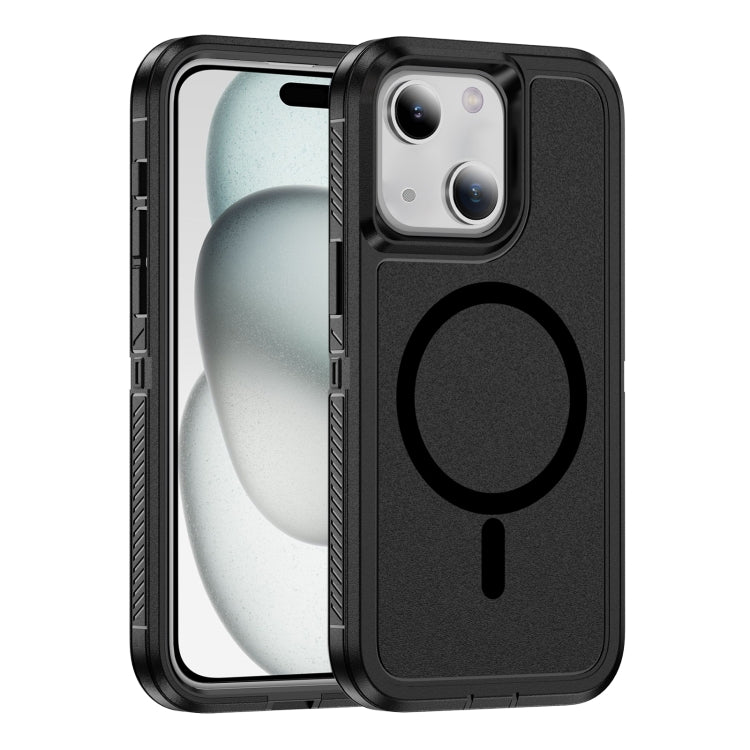 Guard Magsafe Magnetic Ring Matte Phone Case, For iPhone 15 Pro Max, For iPhone 15 Pro, For iPhone 15 Plus / 14 Plus, For iPhone 15