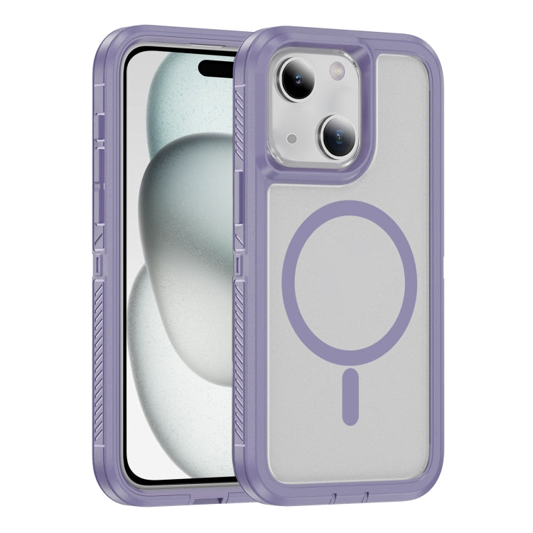 Guard Magsafe Magnetic Ring Matte Phone Case, For iPhone 15 Pro Max, For iPhone 15 Pro, For iPhone 15 Plus / 14 Plus, For iPhone 15