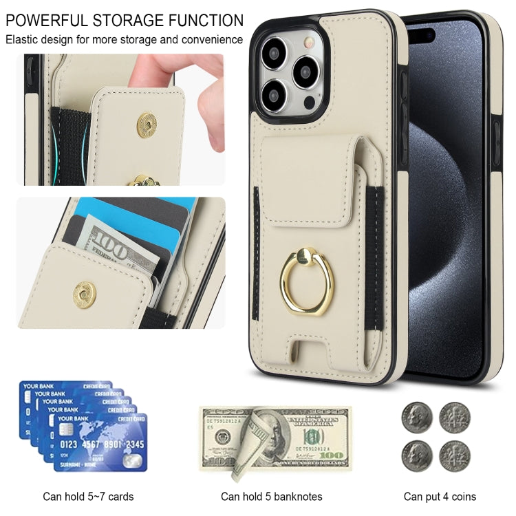 Elastic Card Bag Ring Holder Phone Case, For iPhone 11, For iPhone 11 Pro