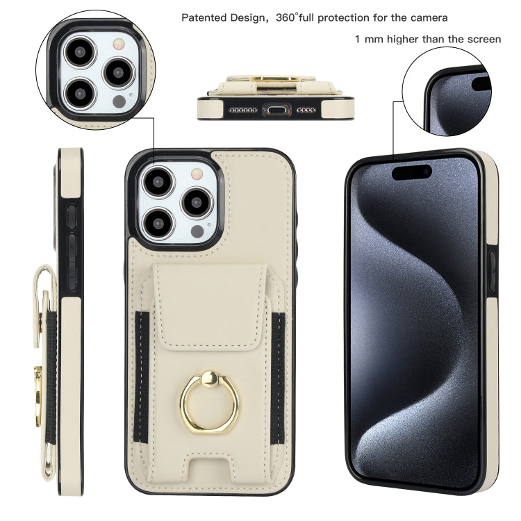 Elastic Card Bag Ring Holder Phone Case, For iPhone 11, For iPhone 11 Pro