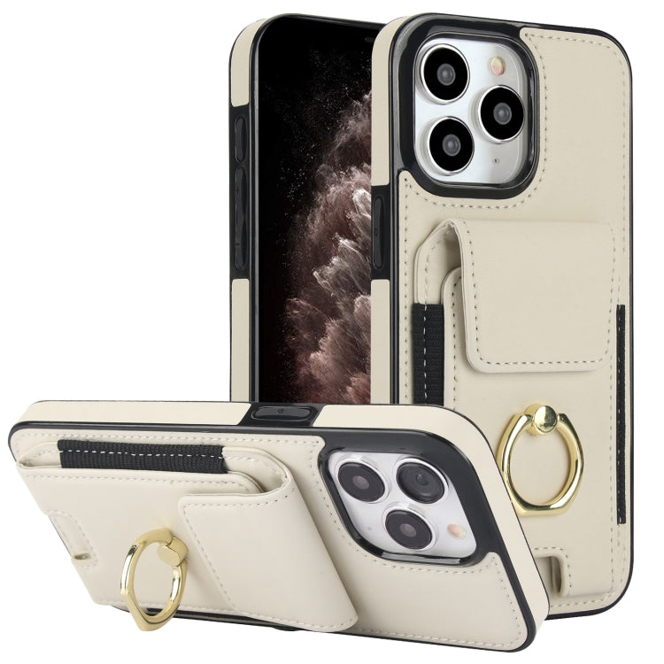 Elastic Card Bag Ring Holder Phone Case, For iPhone 11, For iPhone 11 Pro