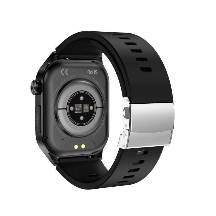 ET580 2.04 inch AMOLED Screen Sports Smart Watch Support Bluetooth Call / ECG Function