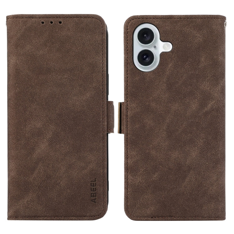 ABEEL Frosted Magnetic RFID Leather Phone Case