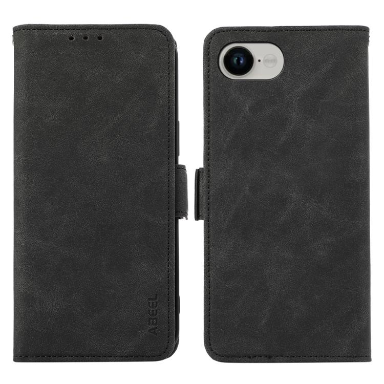 ABEEL Frosted Magnetic RFID Leather Phone Case