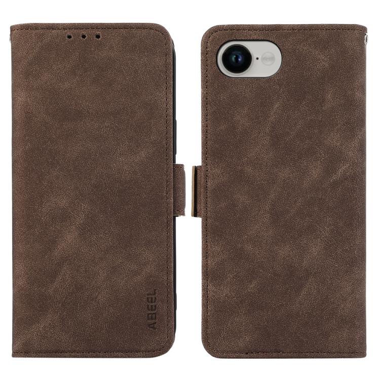 ABEEL Frosted Magnetic RFID Leather Phone Case