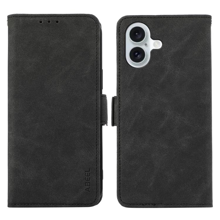 ABEEL Frosted Magnetic RFID Leather Phone Case