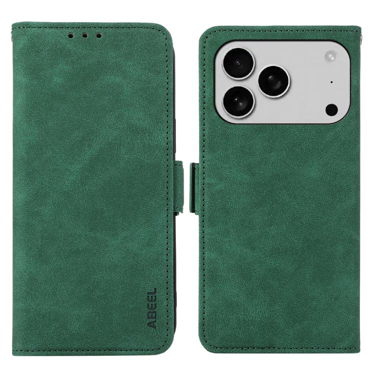 ABEEL Frosted Magnetic RFID Leather Phone Case