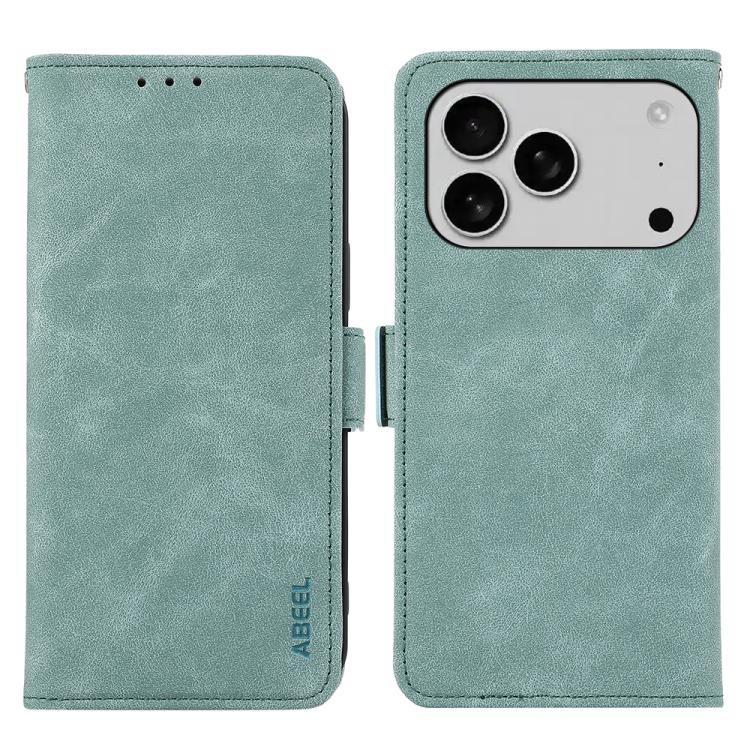 ABEEL Frosted Magnetic RFID Leather Phone Case