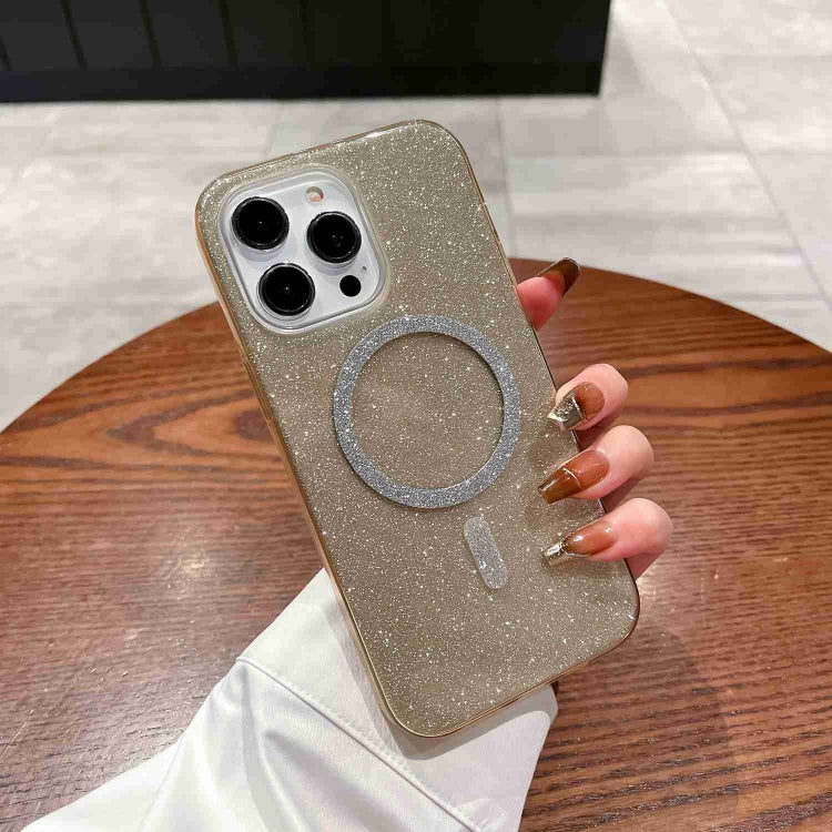 Glitter MagSafe Magnetic TPU Phone Case, For iPhone 14 Pro Max, For iPhone 13 Pro Max, For iPhone 13 Pro, For iPhone 13