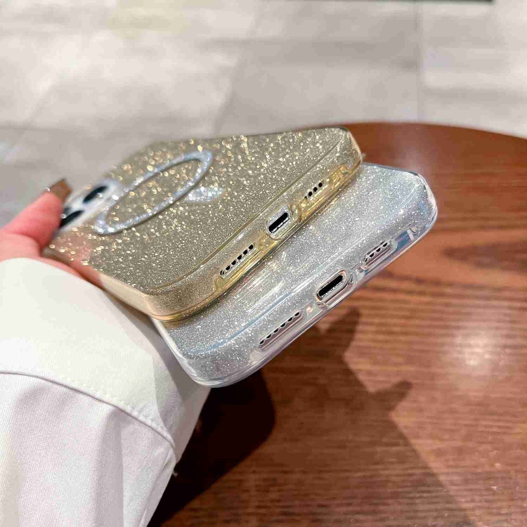 Glitter MagSafe Magnetic TPU Phone Case, For iPhone 14 Pro Max, For iPhone 13 Pro Max, For iPhone 13 Pro, For iPhone 13