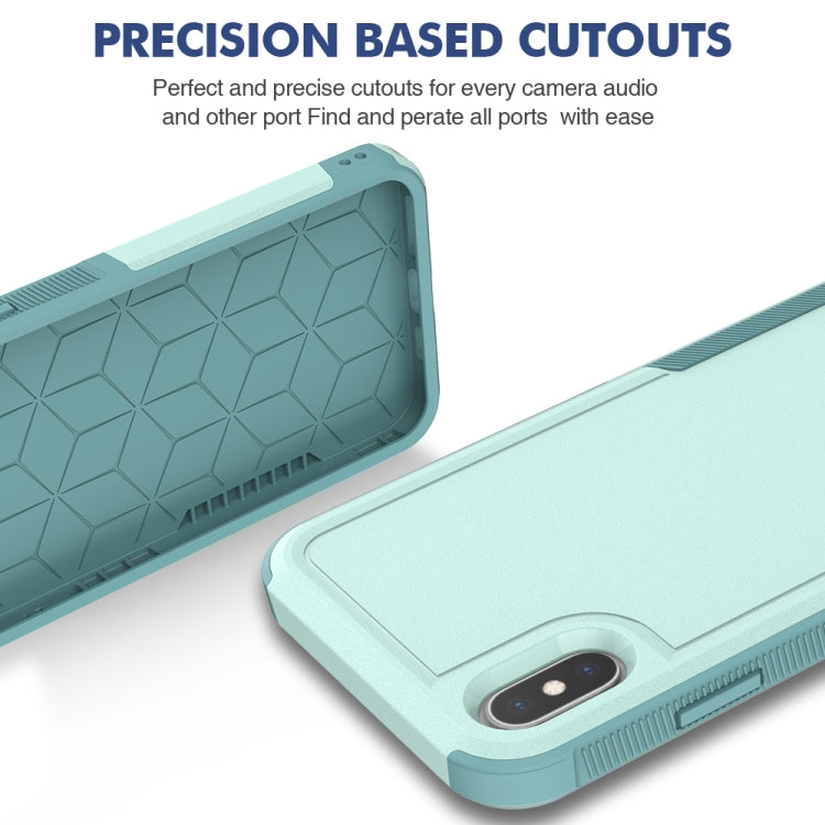 2 in 1 PC + TPU Phone Case, For iPhone XS Max, For iPhone 8 Plus / 7 Plus / 6 Plus