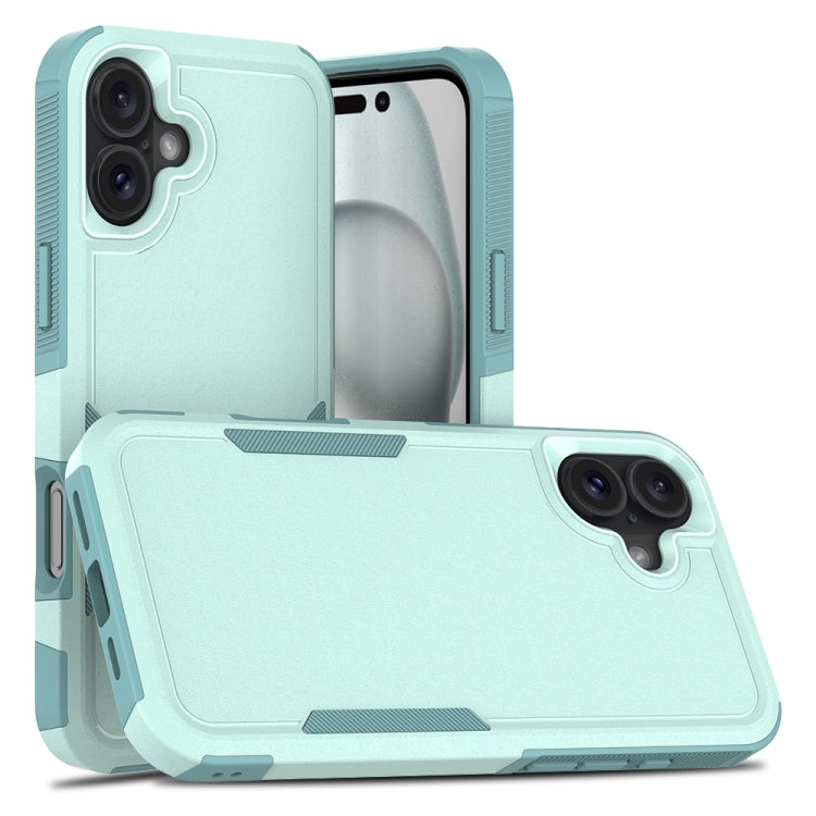 2 in 1 PC + TPU Phone Case, For iPhone 16e, For iPhone 16 Pro Max, For iPhone 16 Pro, For iPhone 16 Plus