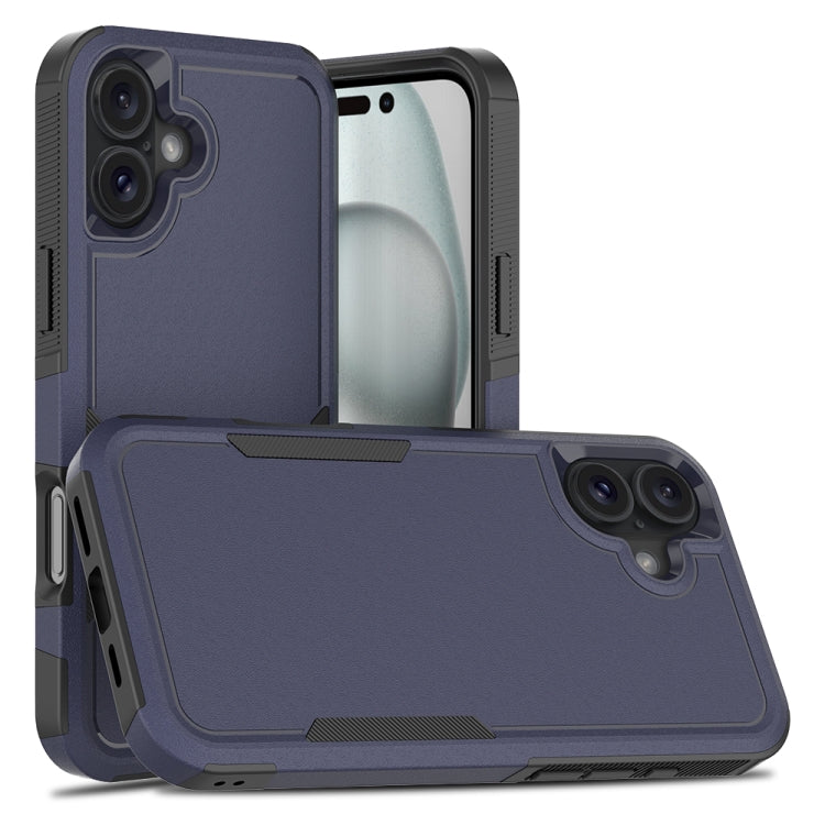 2 in 1 PC + TPU Phone Case, For iPhone 16e, For iPhone 16 Pro Max, For iPhone 16 Pro, For iPhone 16 Plus
