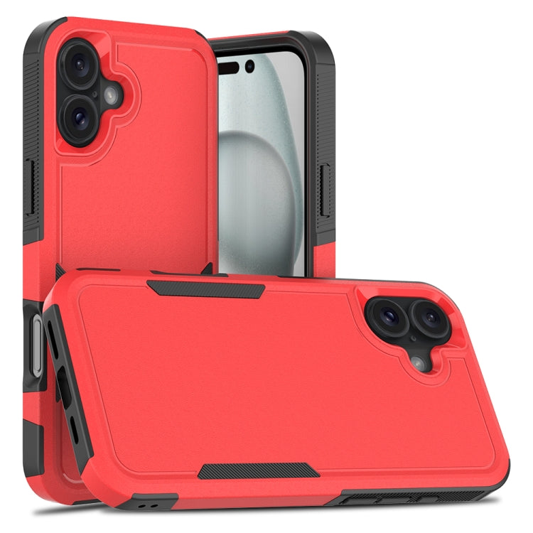 2 in 1 PC + TPU Phone Case, For iPhone 16e, For iPhone 16 Pro Max, For iPhone 16 Pro, For iPhone 16 Plus