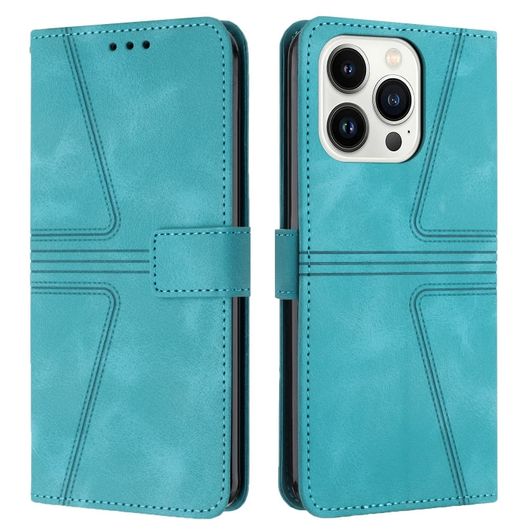 Triangle Solid Color Leather Phone Case, For iPhone 14 Pro Max, For iPhone 13 Pro Max, For iPhone 13 Pro, For iPhone 13, For iPhone 12 / 12 Pro, For iPhone 12 Pro Max