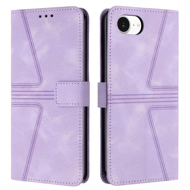 Triangle Solid Color Leather Phone Case, For iPhone 16e, For iPhone 16 Pro Max, For iPhone 16 Pro, For iPhone 16 Plus, For iPhone 16, For iPhone 15 Pro Max