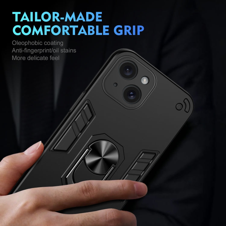 Shockproof Metal Ring Holder Phone Case
