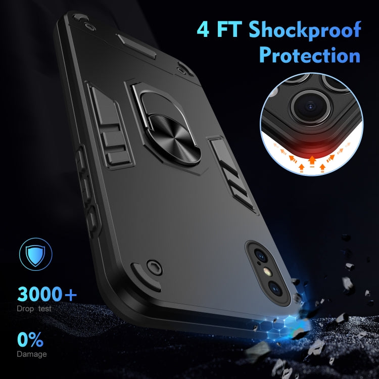 Shockproof Metal Ring Holder Phone Case