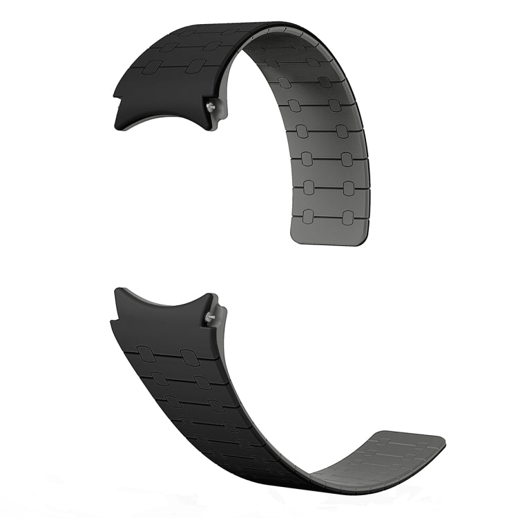 Two Color Loop Magnetic Silicone Watch Band, For Samsung Galaxy Watch 6 / 5 / 4