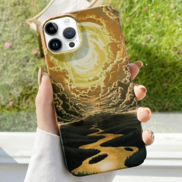 Varnishing Water Stick PC Phone Case